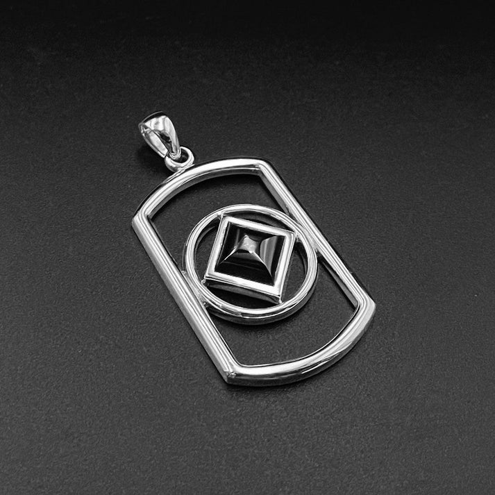 Bracciale In Argento Sterling Per Alcolisti Anonimi - Simbolo Del Triangolo Per La Sobrietà - Gioiello Di Recupero Con Catena Regolabile E Confezione Regalo - 3