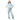 A New Era of Me – Embroidered Garment - Dyed Heavyweight Tee - Chambray Embroidered T Shirt - Sobervation