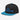 A New Era of Me – Embroidered Snapback Hat - Black/ Teal Snapback Hat - Sobervation