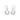 AA Recovery Unity Earrings - Sterling Silver Sobriety Symbol Jewelry - Sterling silver | Sobervation