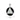 AA Symbol Sterling Silver Pendant – Recovery Sobriety Jewelry TPD170 - Synthetic Black Onyx | Sobervation