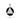 AA Symbol Sterling Silver Pendant – Recovery Sobriety Jewelry TPD170 - Synthetic Black Onyx | Sobervation