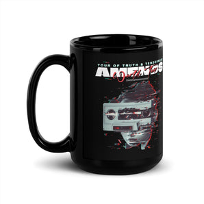Amends World Tour Black Glossy Mug – 11 oz / 15 oz Sobriety Drinkware - 15 oz | Sobervation