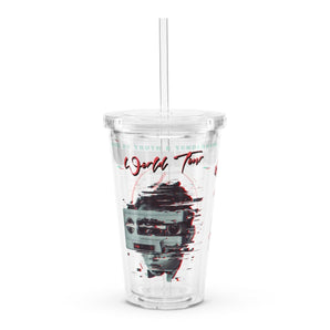 Amends World Tour Clear Plastic Tumbler – 16 oz Recovery Drinkware - Default Title | Sobervation