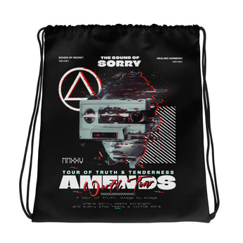 Amends World Tour Drawstring Bag – Recovery Gym & Festival Bag | Sobriety - Default Title | Sobervation