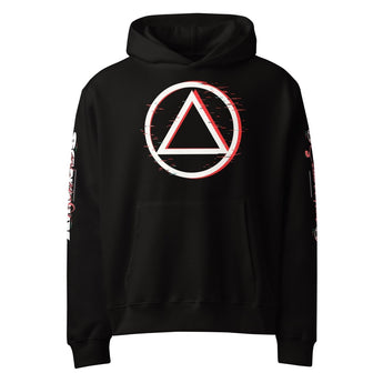 Amends World Tour Oversized Hoodie – Recovery Streetwear | Sobriety Symbol - Black / S | Sobervation