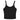 Amends World Tour Women's Tank – Fitted Recovery Apparel | Sobriety Symbol - Solid Black Blend / XS | Sobervation