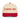 Be Grateful Today 5 Panel Mid-Profile Baseball Cap - Red/Natural | Sobervation