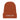 Be Grateful Today Waffle Beanie – Textured Warmth with Intention - Rust | Sobervation