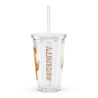 Blaze Serenity Cub Clear Plastic Tumbler – 16 oz - Default Title | Sobervation
