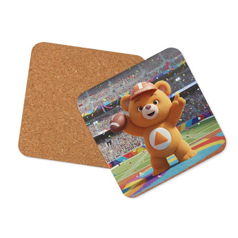 Blaze the Serenity Cub Cork Coaster – Bring the Fire, One Day at a Time - Default Title | Sobervation