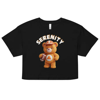 Blaze the Serenity Cub Crop Tee - Black / XS | Sobervation