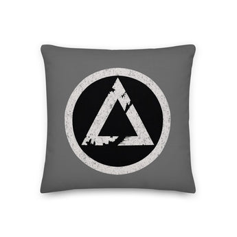 Break the Chains Premium Pillow – Sobriety Symbol Design - 18″×18″ | Sobervation