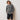 Break the Chains Sobriety Symbol Hooded Long Sleeve Tee - Grey Triblend / XS | Sobervation
