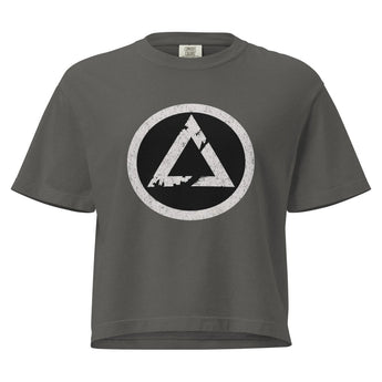 Break the Chains Sobriety Symbol Women's Boxy Tee - S | Sobervation