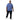 Cat & Sobriety Symbol Embroidered Heavyweight Tee – Playful Recovery Style - Mystic Blue Embroidered T Shirt - Sobervation