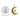 Celtic Crescent Moon Recovery Spiritual Key Solid 14K Yellow Gold Pendant with Gemstone - Genuine Amethyst | Sobervation