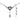 Celtic Heart Sterling Silver Recovery Necklace – AA Symbol with 18" Chain TNC044 - Genuine Amethyst and Synthetic Black Onyx | Sobervation