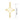 Celtic Knotwork Cross with AA Recovery Symbol Solid 14K Yellow Gold Pendant - Default Title | Sobervation