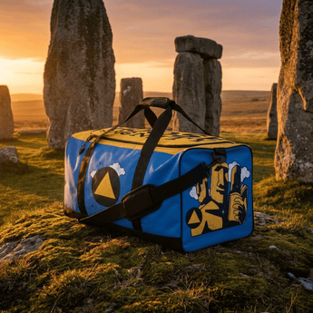 Choose Serenity Duffle Bag | Bold Recovery in Motion | Sobervation - Duffel Bag - Sobervation