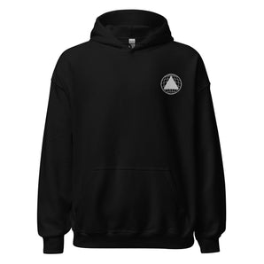 Clarity Hits Harder Embroidered Hoodie – DJ Skeleton Recovery Streetwear - Black / S | Sobervation