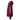 Clarity Hits Harder Premium Oversized Hoodie – Deconstructed Recovery Streetwear - Maroon Oversized Graphic Print Hoodie - Sobervation