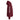 Clarity Hits Harder Premium Oversized Hoodie – Deconstructed Recovery Streetwear - Maroon Oversized Graphic Print Hoodie - Sobervation