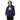 Clarity Hits Harder Premium Oversized Hoodie – Deconstructed Recovery Streetwear - Navy Oversized Graphic Print Hoodie - Sobervation