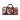Crimson & Gold Flow Duffle Bag - Duffel Bag - Sobervation
