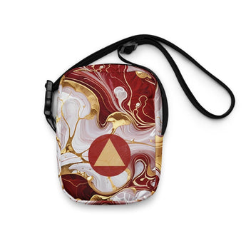 Crimson & Gold Flow Utility Crossbody Bag - Default Title | Sobervation