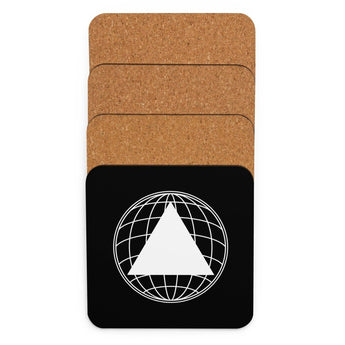 Disco Ball Sobriety Symbol Cork-Back Coaster - Default Title | Sobervation