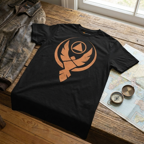Phoenix Reborn Essential Tee – Rise from the Ashes - Black / S | Sobervation