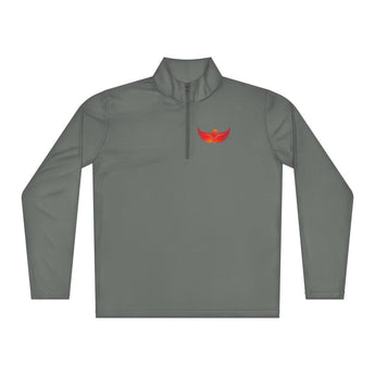 Every Day is a Good Day for Recovery Lightweight Quarter-Zip Pullover - Grey Concrete / XS | Sobervation