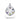 Flower of Life Sterling Silver Recovery Pendant with AA or NA Symbol & Genuine Gemstone - Genuine Amethyst Necklace - Sobervation
