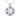 Flower of Life Sterling Silver Recovery Pendant with AA or NA Symbol & Genuine Gemstone - Genuine Amethyst Necklace - Sobervation