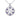 Flower of Life Sterling Silver Recovery Pendant with AA or NA Symbol & Genuine Gemstone - Genuine Amethyst Necklace - Sobervation