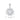 Flower of Unity Sterling Silver Recovery Pendant – Lotus Heart with AA Symbol (Chain Included) TPD6422 - Default Title | Sobervation