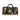 Golden Flow Sobriety Symbol Duffle Bag - Duffel Bag - Sobervation