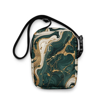 Golden Flow Utility Crossbody Bag - Default Title | Sobervation