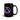 Graffiti Sobriety Symbol Black Glossy Mug - 11 oz | Sobervation