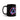 Graffiti Sobriety Symbol Black Glossy Mug - 11 oz | Sobervation