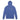 Graffiti Sobriety Symbol Hooded Long Sleeve Tee – Embroidered Recovery Streetwear - Heather True Royal / XS | Sobervation