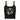 Graffiti Sobriety Symbol Ribbed Tank – NOPE Collection - Solid Black Blend Micro - Rib Tank Top - Sobervation