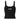 Graffiti Sobriety Symbol Ribbed Tank – NOPE Collection - Solid Black Blend / XS | Sobervation
