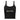 Gratitude Ribbed Tank – Women’s Sober Street Style - Solid Black Blend Micro - Rib Tank Top - Sobervation