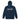 Gratitude Unisex Heavy Blend Zip Hoodie - Navy Embroidered Zip Up Hoodie - Sobervation