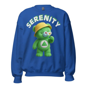 Green Serenity Cub Sweatshirt - Royal / S | Sobervation