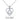 Heart Sterling Silver Recovery Pendant with AA or NA Symbol & Adjustable 18" Chain - NA Symbol Necklace - Sobervation