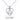 Heart Sterling Silver Recovery Pendant with AA or NA Symbol & Adjustable 18" Chain - NA Symbol Necklace - Sobervation