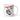Here Comes the Clarity Skeleton Roller Coaster Mug – Recovery Coffee Mug - 11 oz | Sobervation